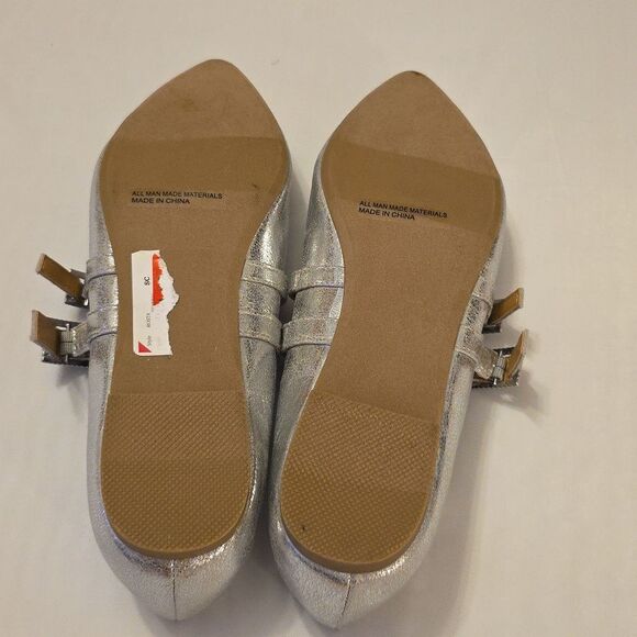 BRAND NEW REPORT DOUBLE STRAP POINTED TOE WOMEN'S FLAT - Picture 12 of 15